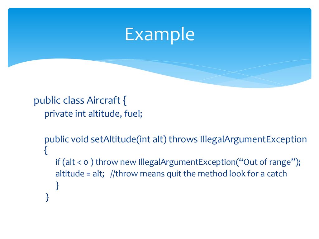 Exception Handling in Java ppt download